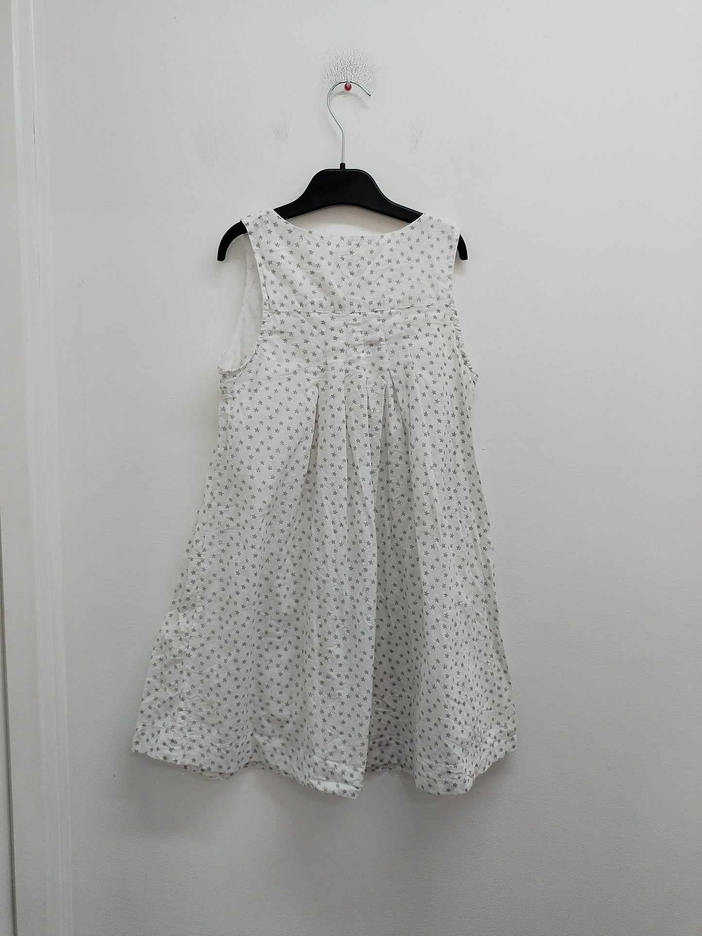 Robe sans manches Bilook blanche à étoiles Taille 8 Ans
