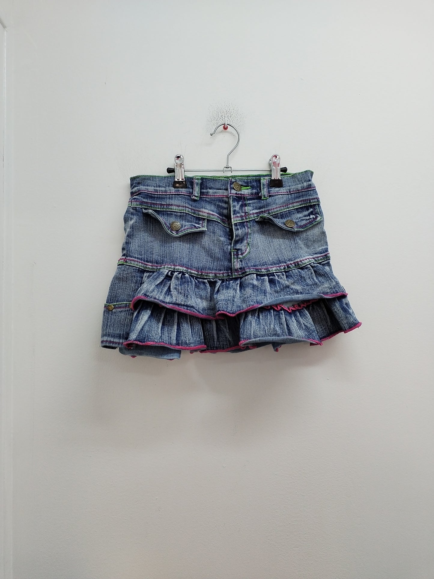 Jupe en jeans Q.Q House bleue Taille 10 Ans