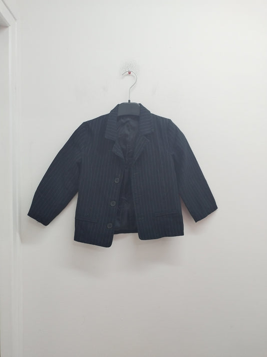 Blazer Kid Kanaï noir à rayures blanches Taille 4 Ans