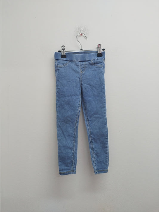 Jegging Kiabi bleu clair Taille 3 Ans