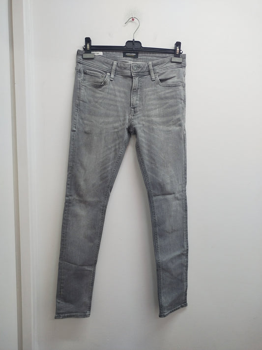 Jeans skinny Jack & Jones gris Taille 40