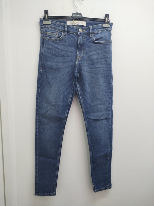 Jeans skinny New Look Men bleu Taille 40