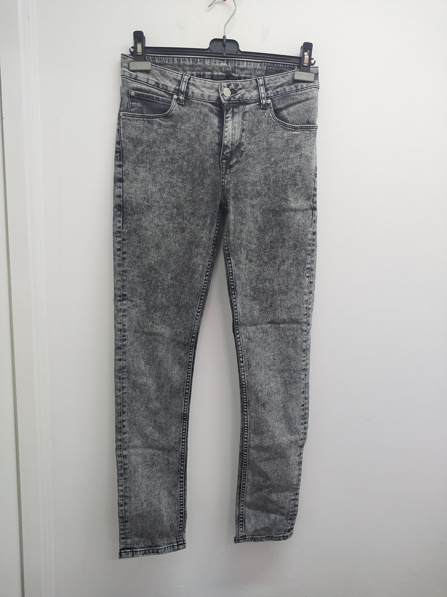 Jeans Asos gris délavé Taille 38