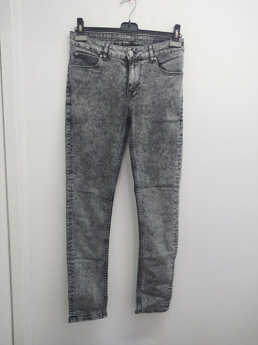 Jeans Asos gris délavé Taille 38
