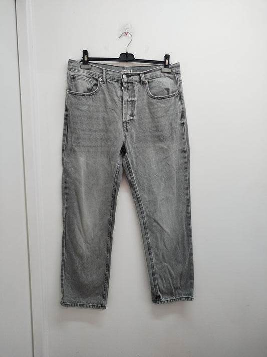 Jeans straight Kiabi gris Taille 44