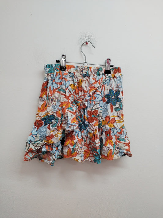 Jupe fleurie Taille 8 Ans