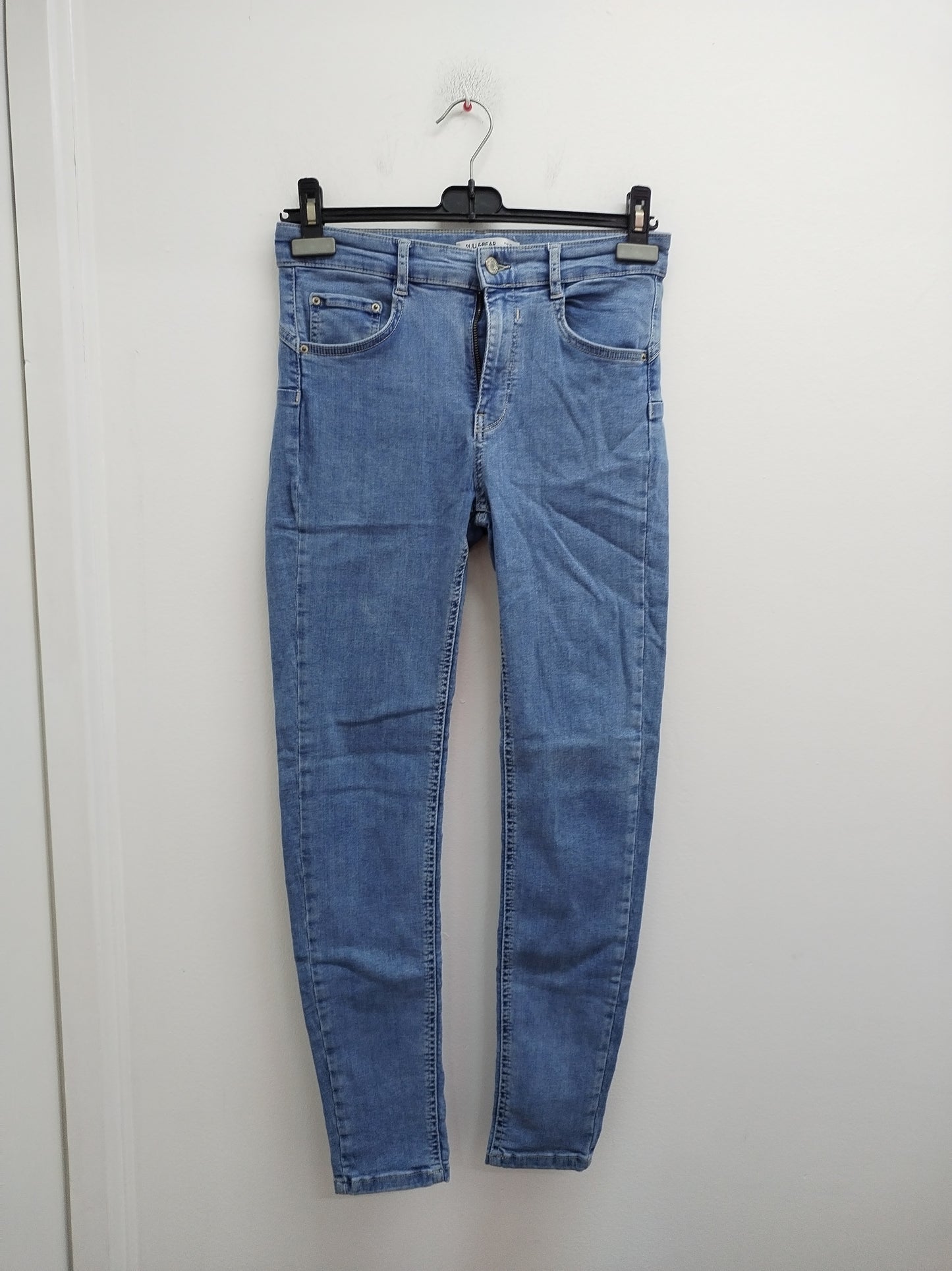 Jeans Pull & Bear bleu clair Taille 38