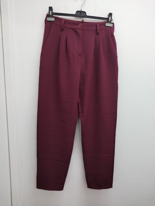 Pantalon New Collection bordeaux Taille 40