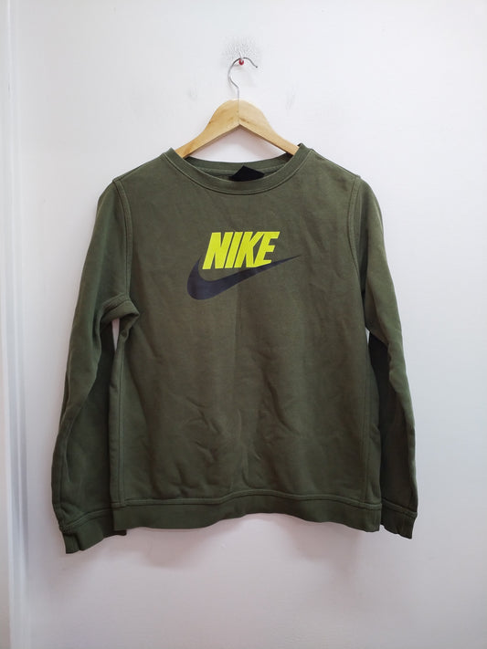 Sweat Nike kaki Taille 13/15 Ans