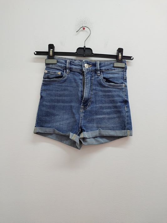 Short en jeans Pimkie bleu Taille 32 (12 Ans)