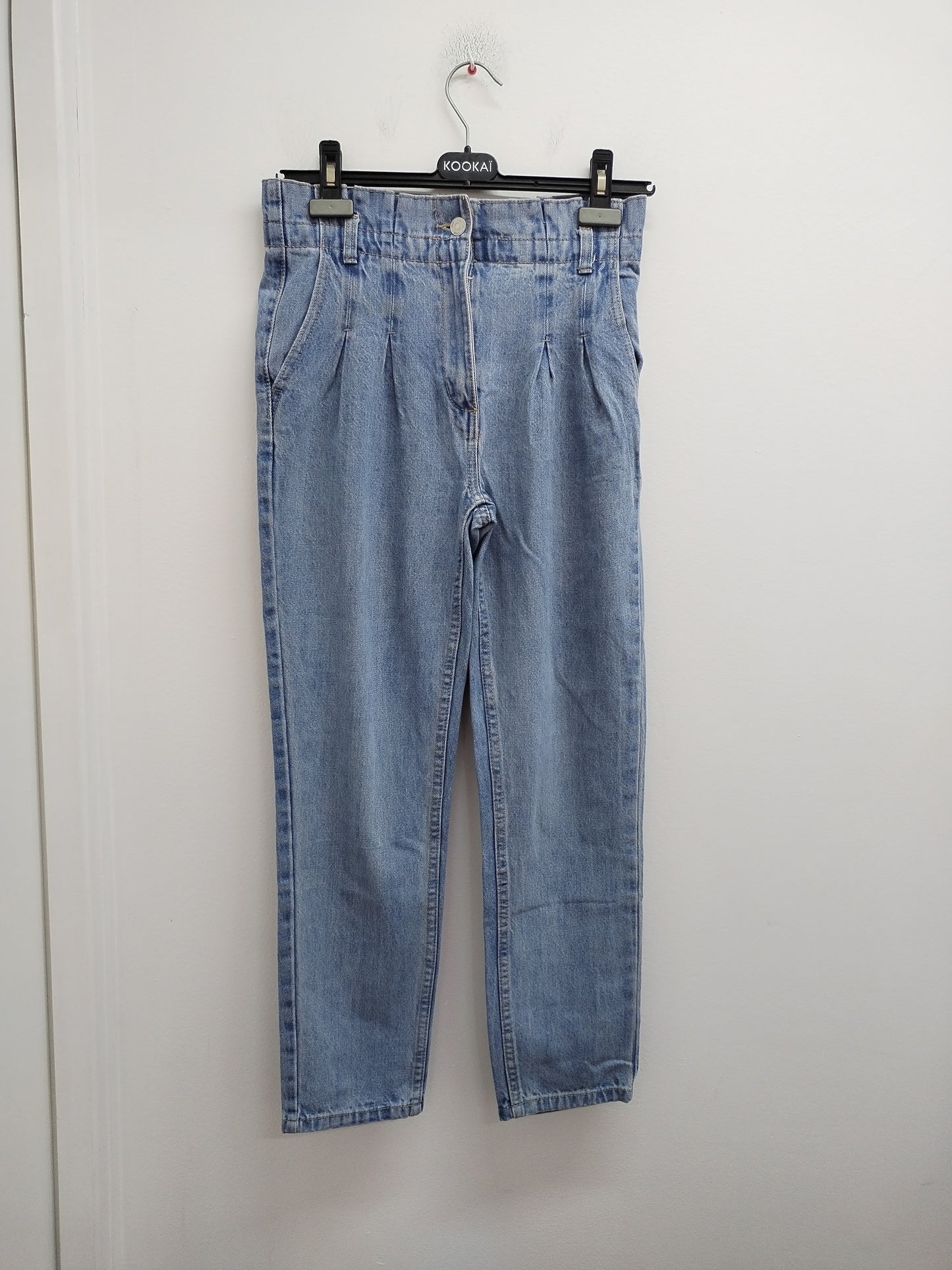 Jeans taille haute Kiabi bleu clair Taille 34