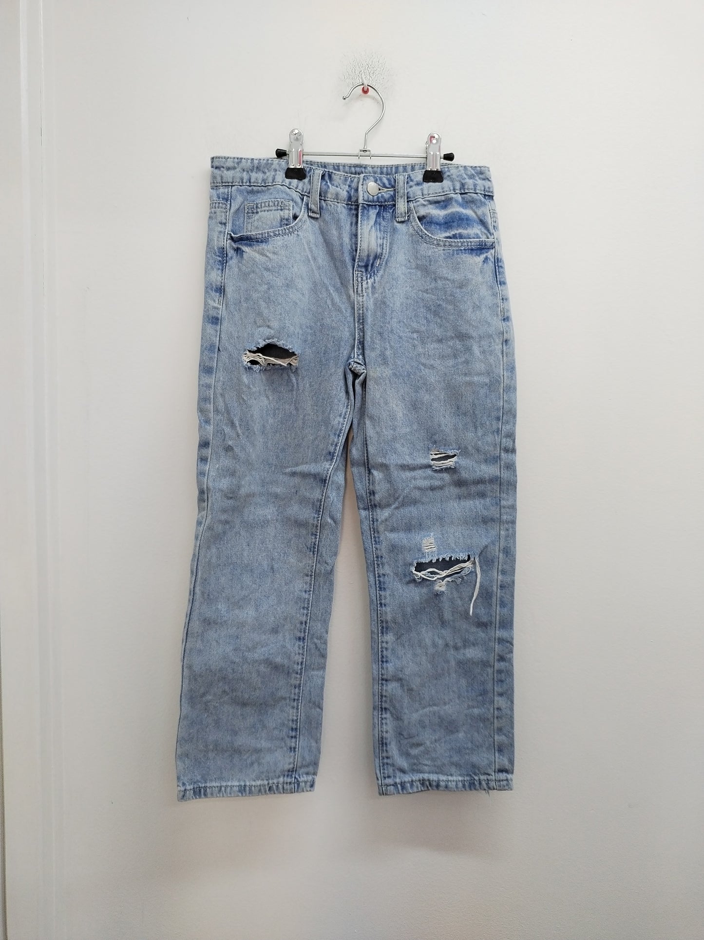 Jeans Shein bleu délavé Taille 9 Ans