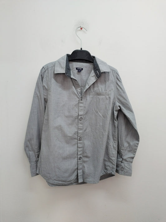 Chemise Kiabi grise Taille 8 Ans