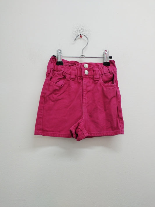 Short en jeans Kiabi fuchsia Taille 3 Ans