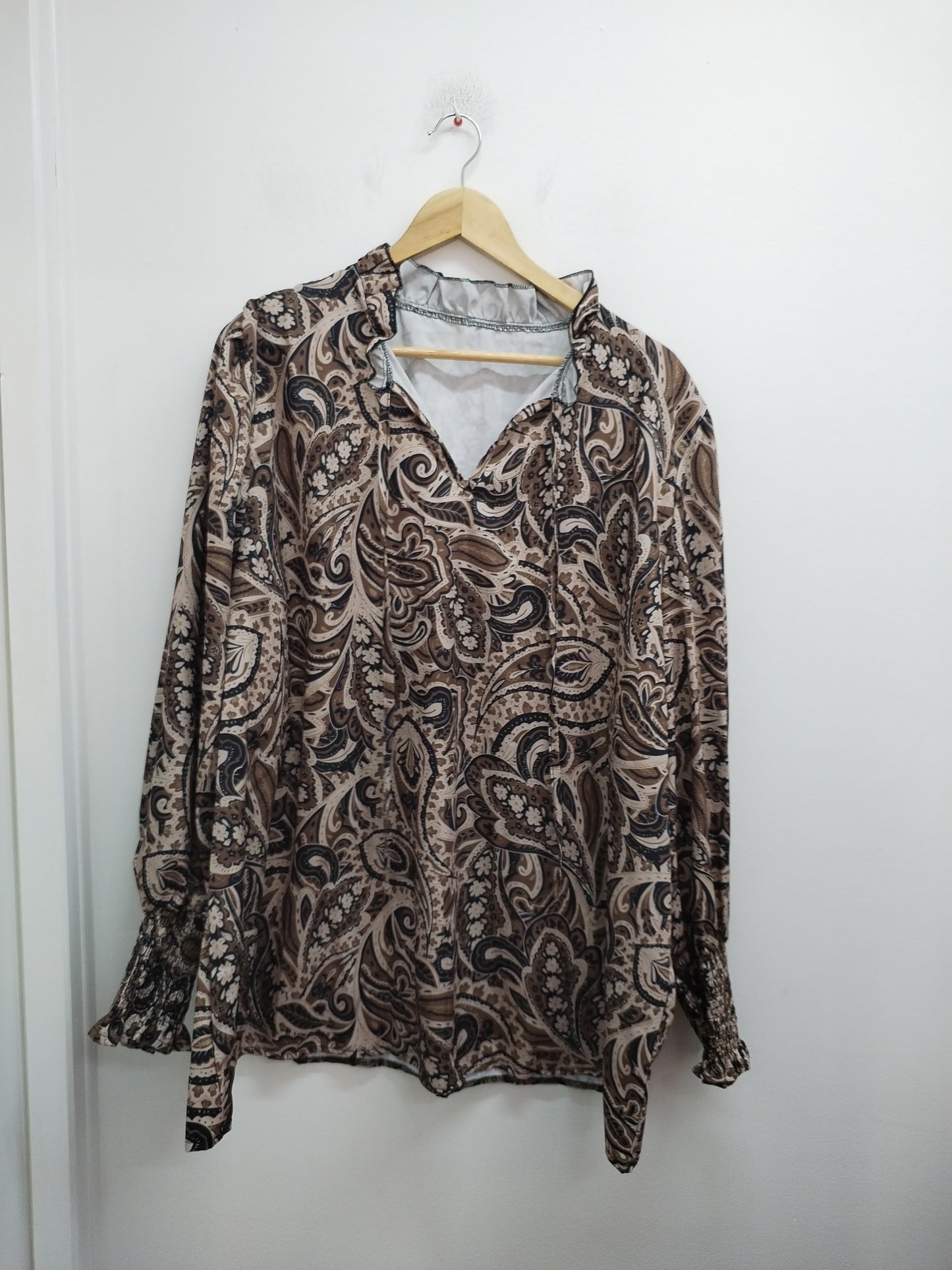 Tunique manches longues à motifs Taille 2XL/3XL