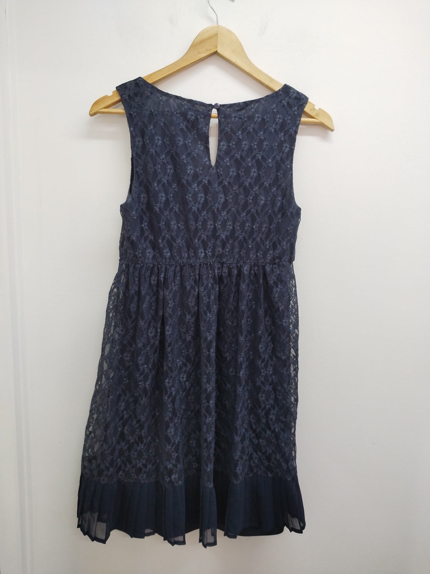 Robe sans manches Vila marine en dentelle Taille M