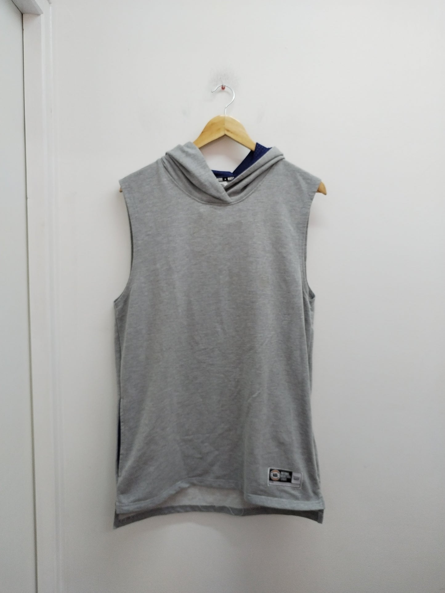 Sweat sans manches à capuche NBL gris Taille M