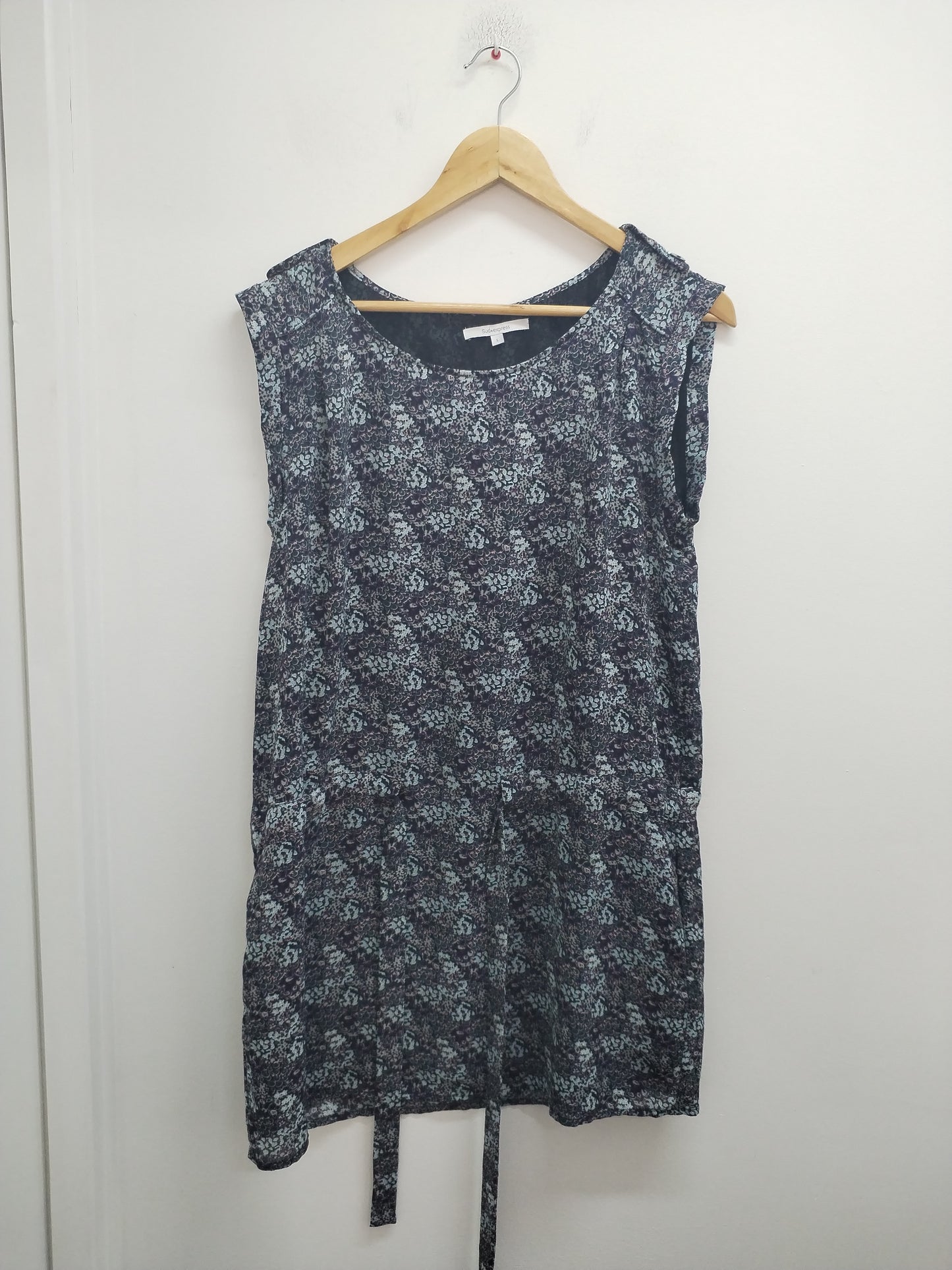 Robe sans manches Sud Express fleurie Taille L