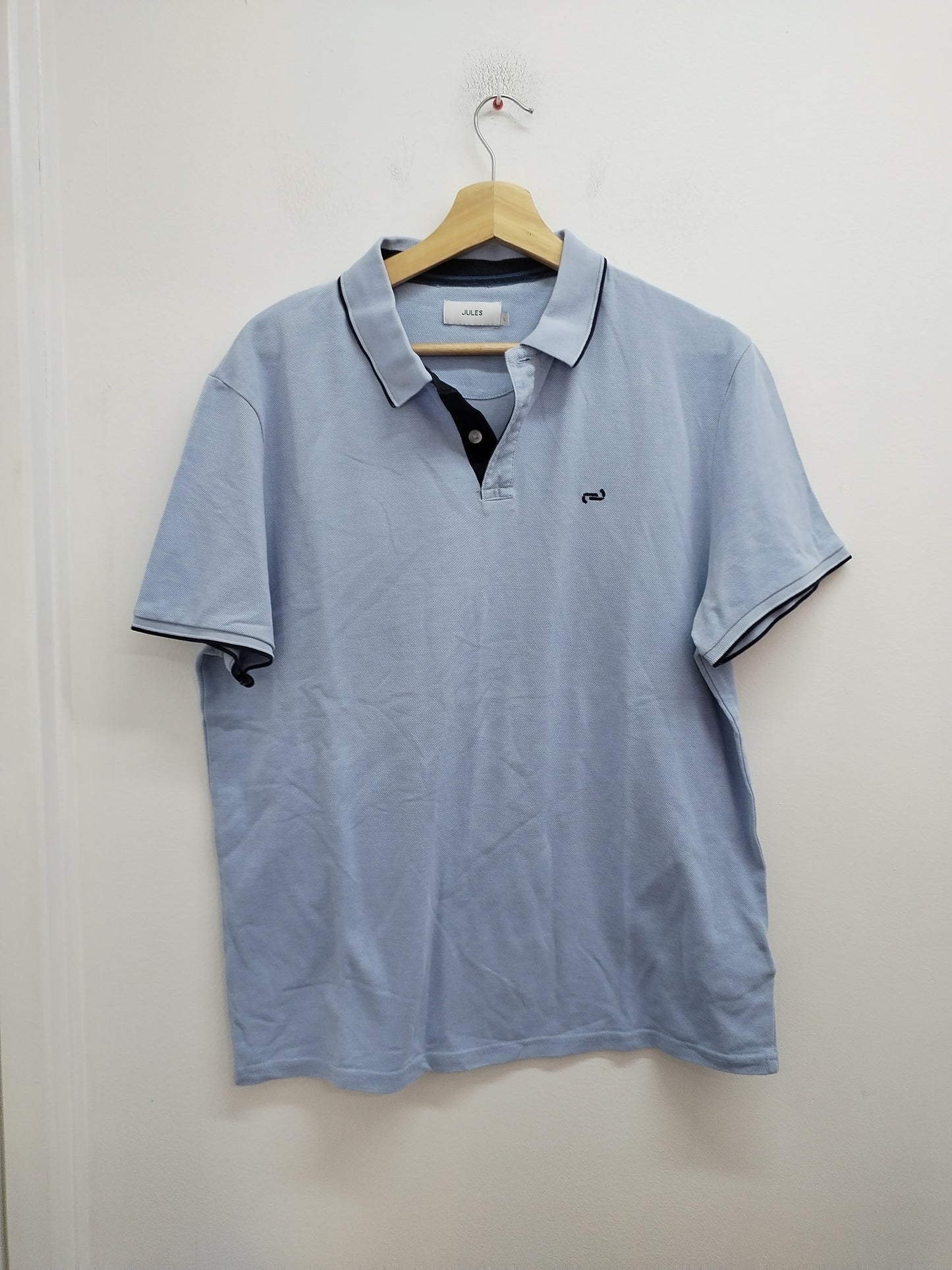 Polo Jules bleu chiné Taille L