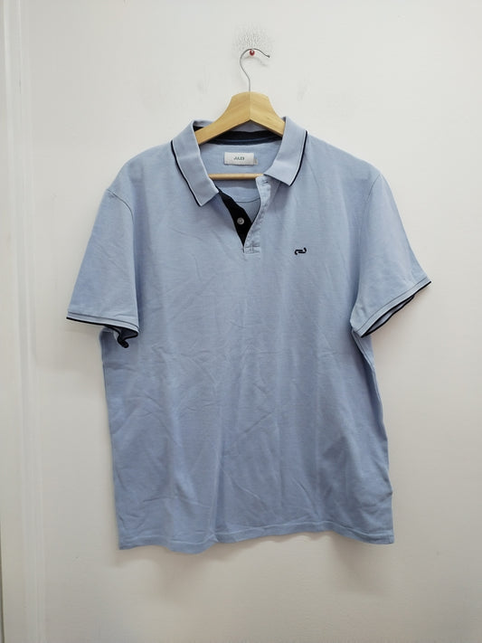 Polo Jules bleu chiné Taille L