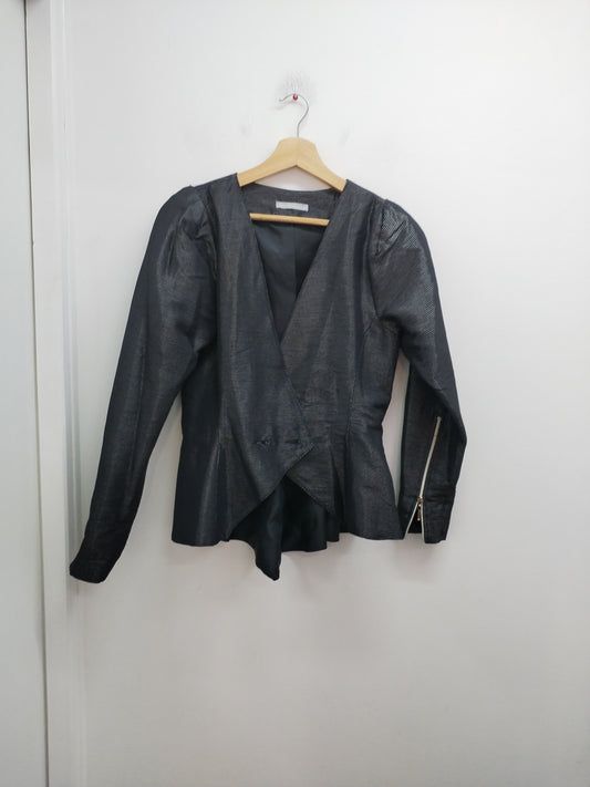 Veste blazer 3 Suisses Collection noire brillante Taille M
