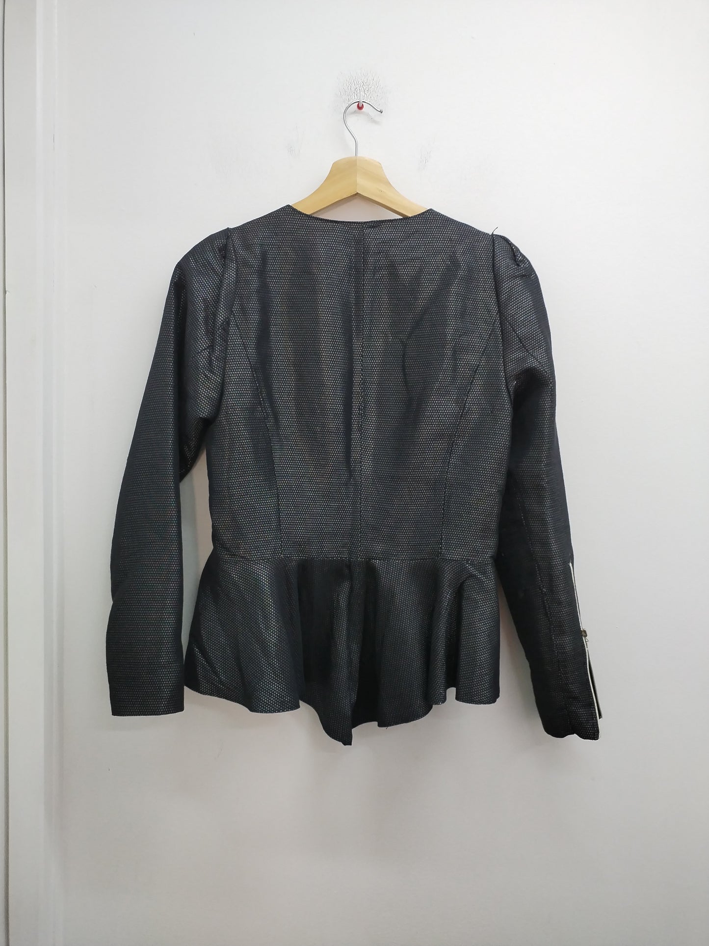 Veste blazer 3 Suisses Collection noire brillante Taille M