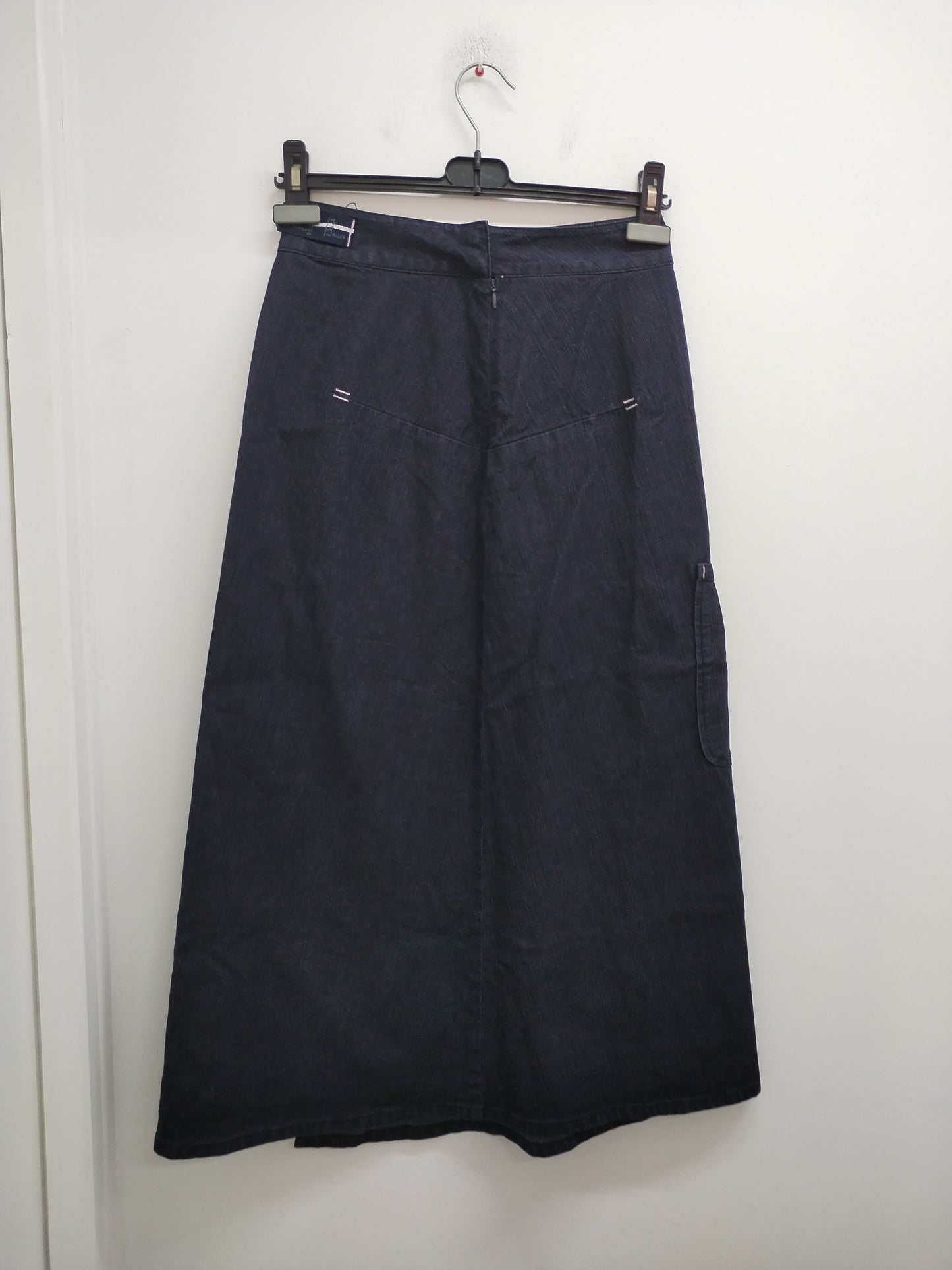 Jupe longue en jeans Scénic bleue foncée Taille 36