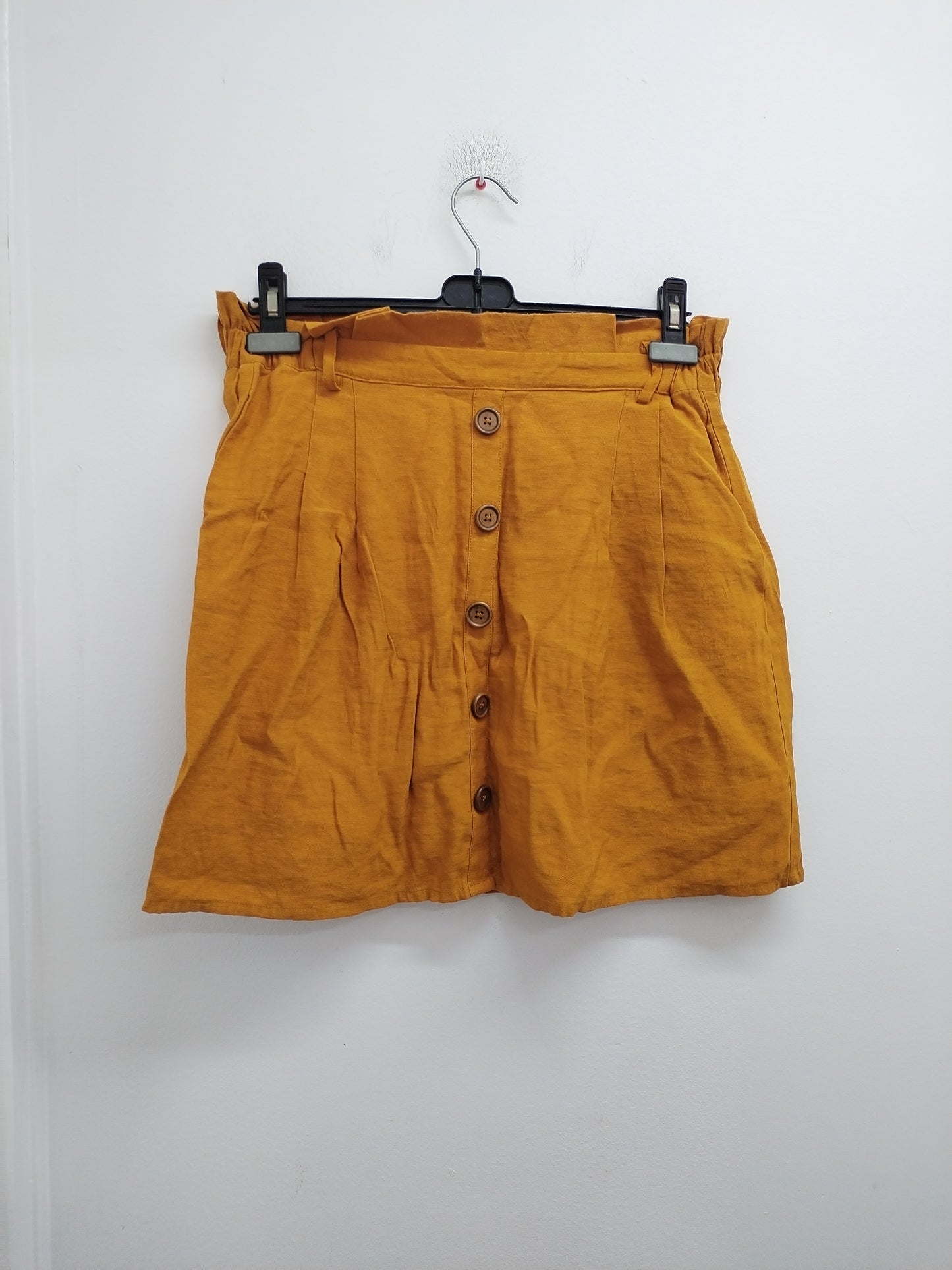 Jupe courte moutarde Taille 38