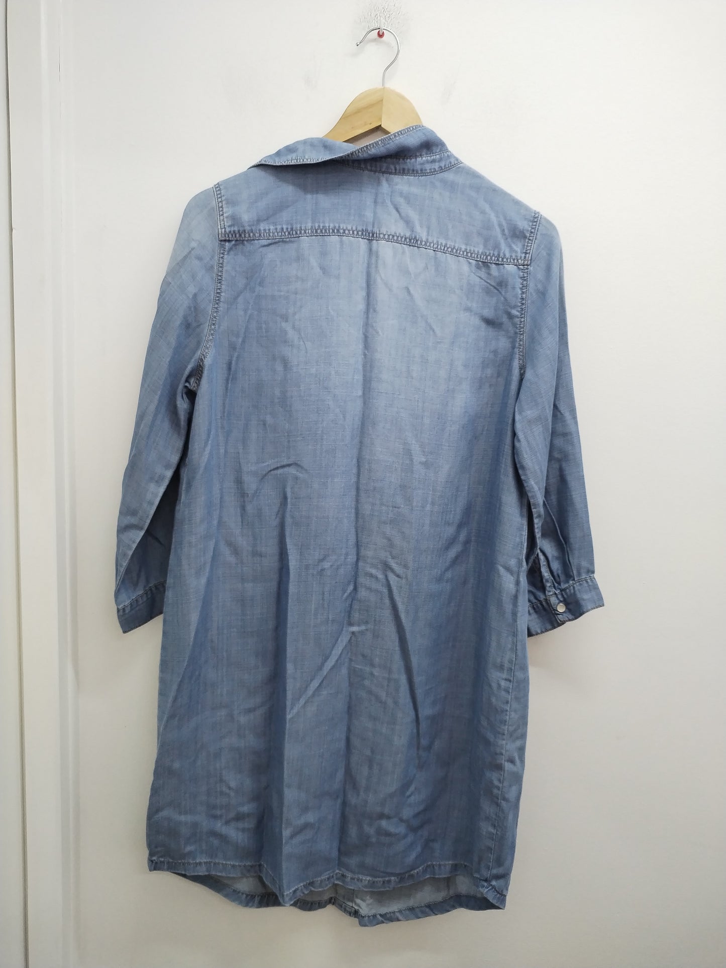 Robe manches 3/4 bleue jeans Taille M