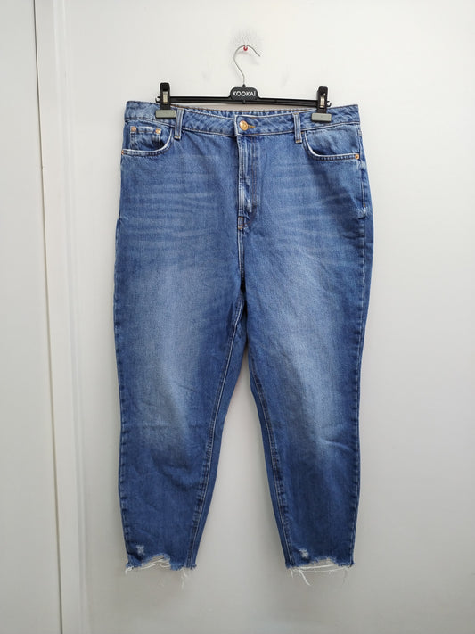 Jeans River Island bleu jeans Taille 46