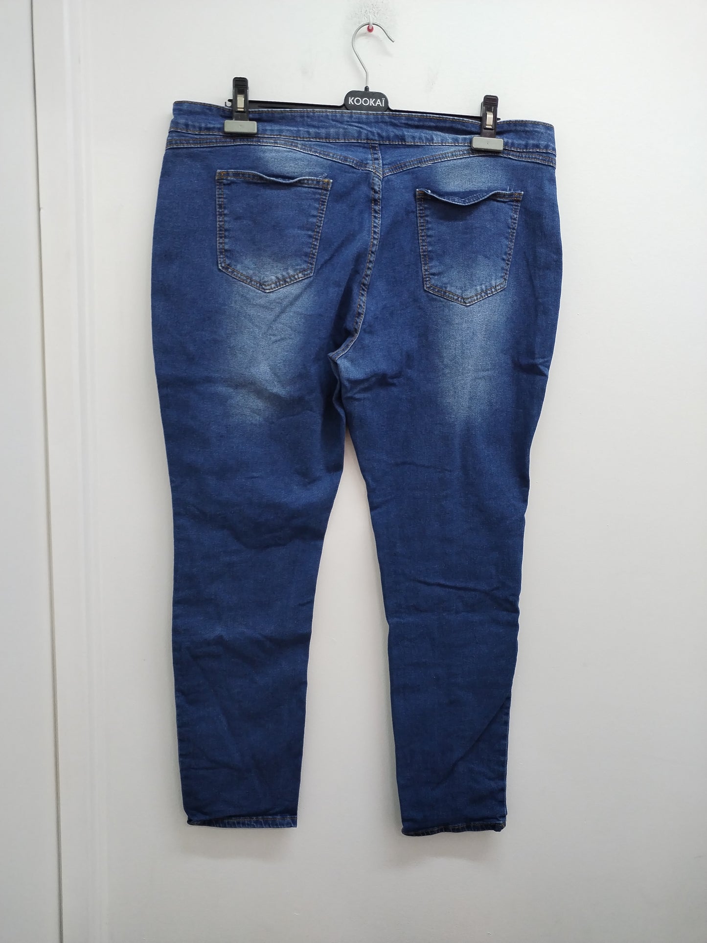 Jeans avec boutons bleu Taille 52