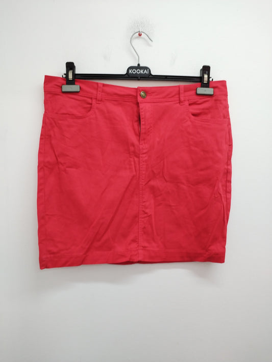 Jupe courte Tissaia rouge Taille 42
