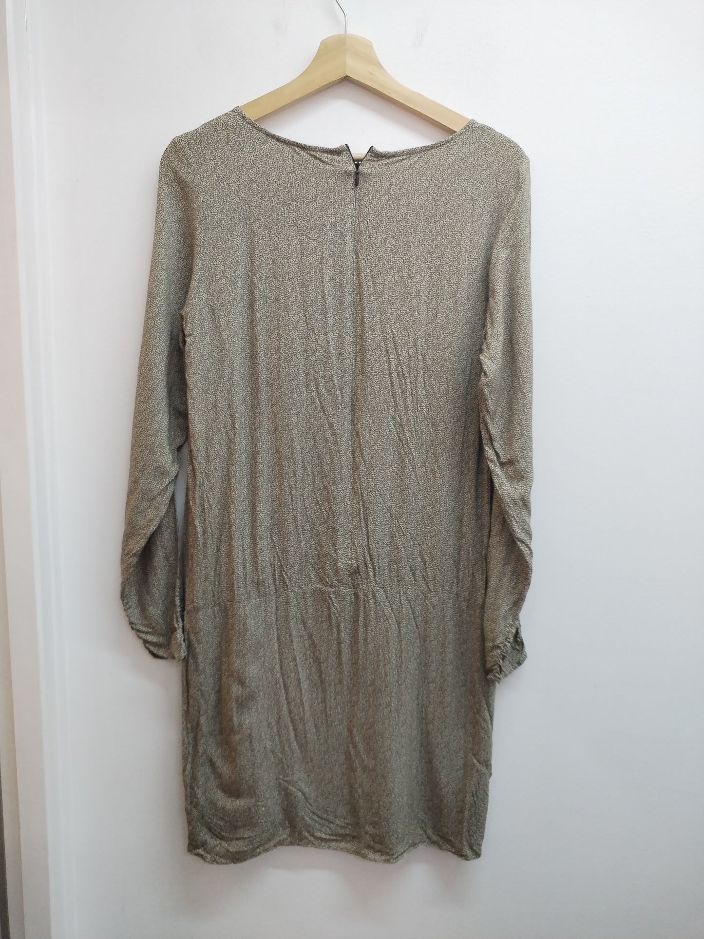 Robe manches longues R Ninety Fifth imprimée léopard Taille 40