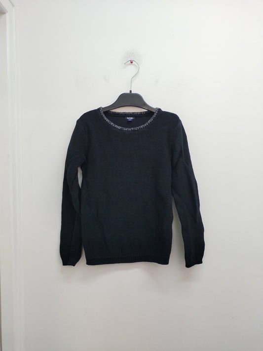 Pull Kiabi noir Taille 10 Ans