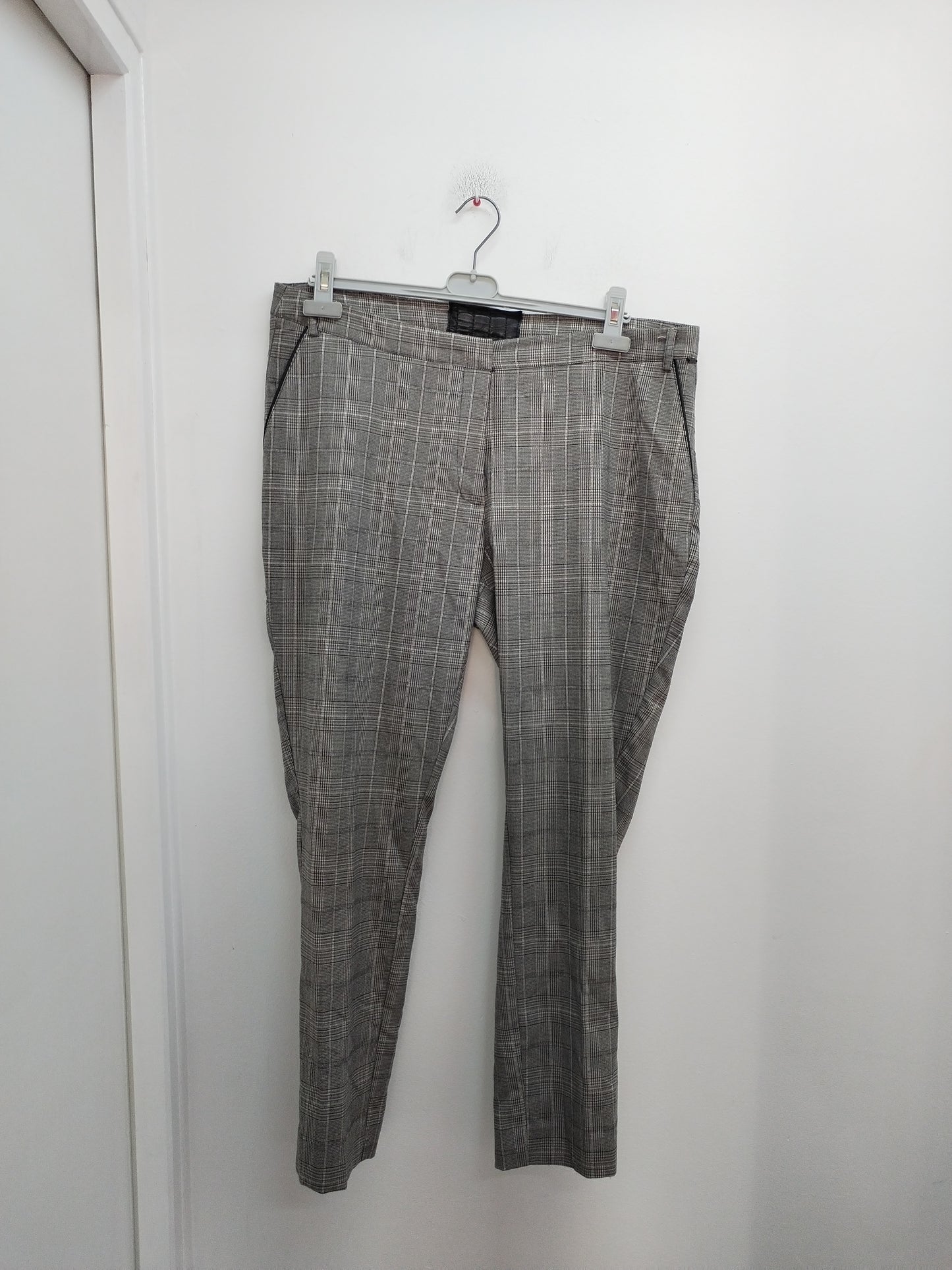 Pantalon Elora motifs pieds de poule Taille 48