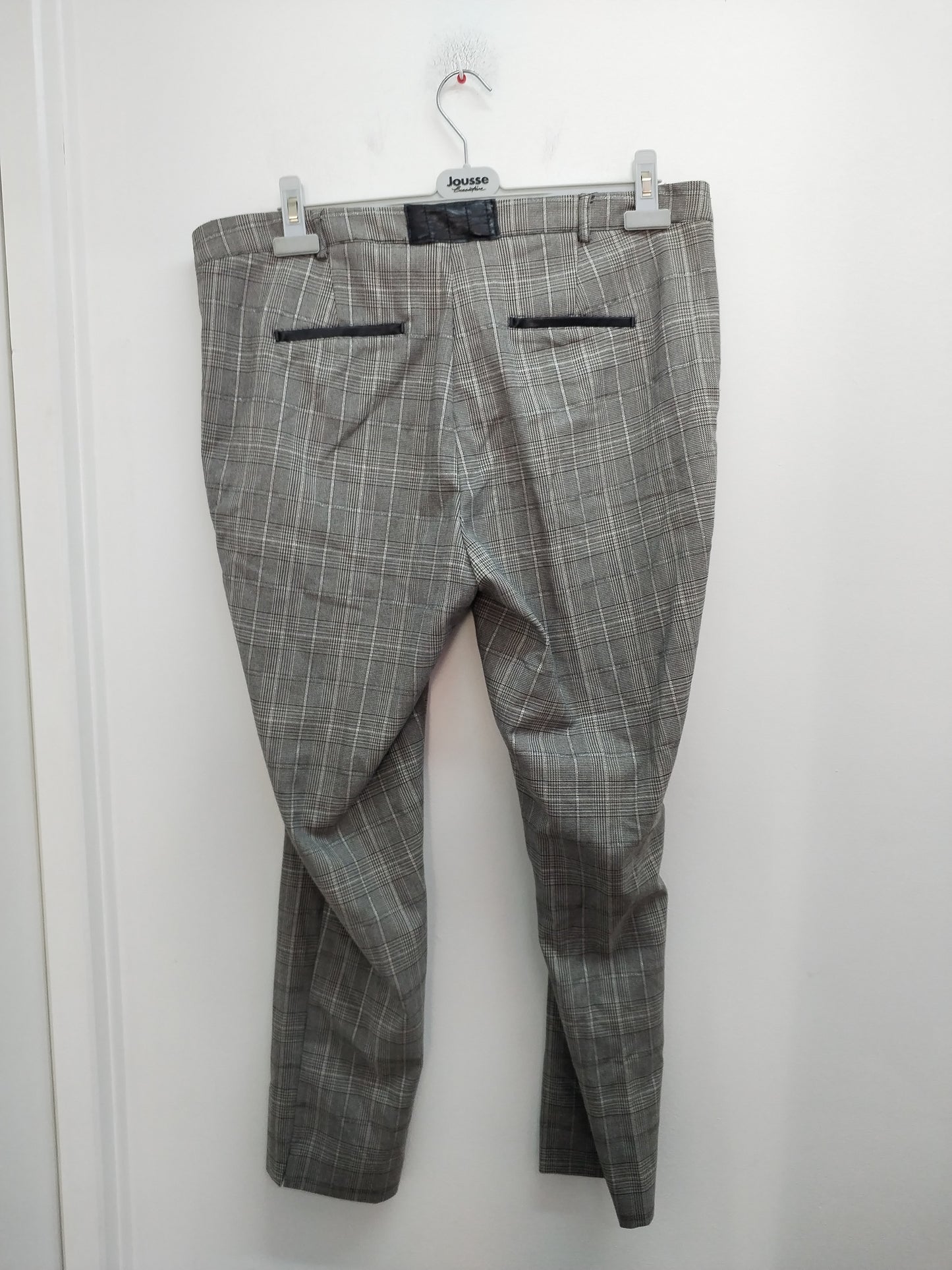 Pantalon Elora motifs pieds de poule Taille 48