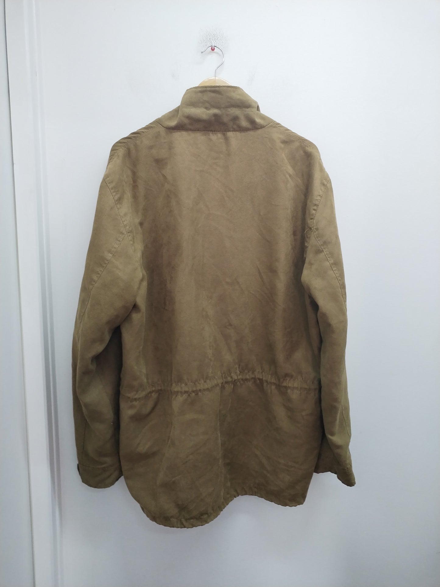 Veste Atlas For Men marron effet daim Taille XXL