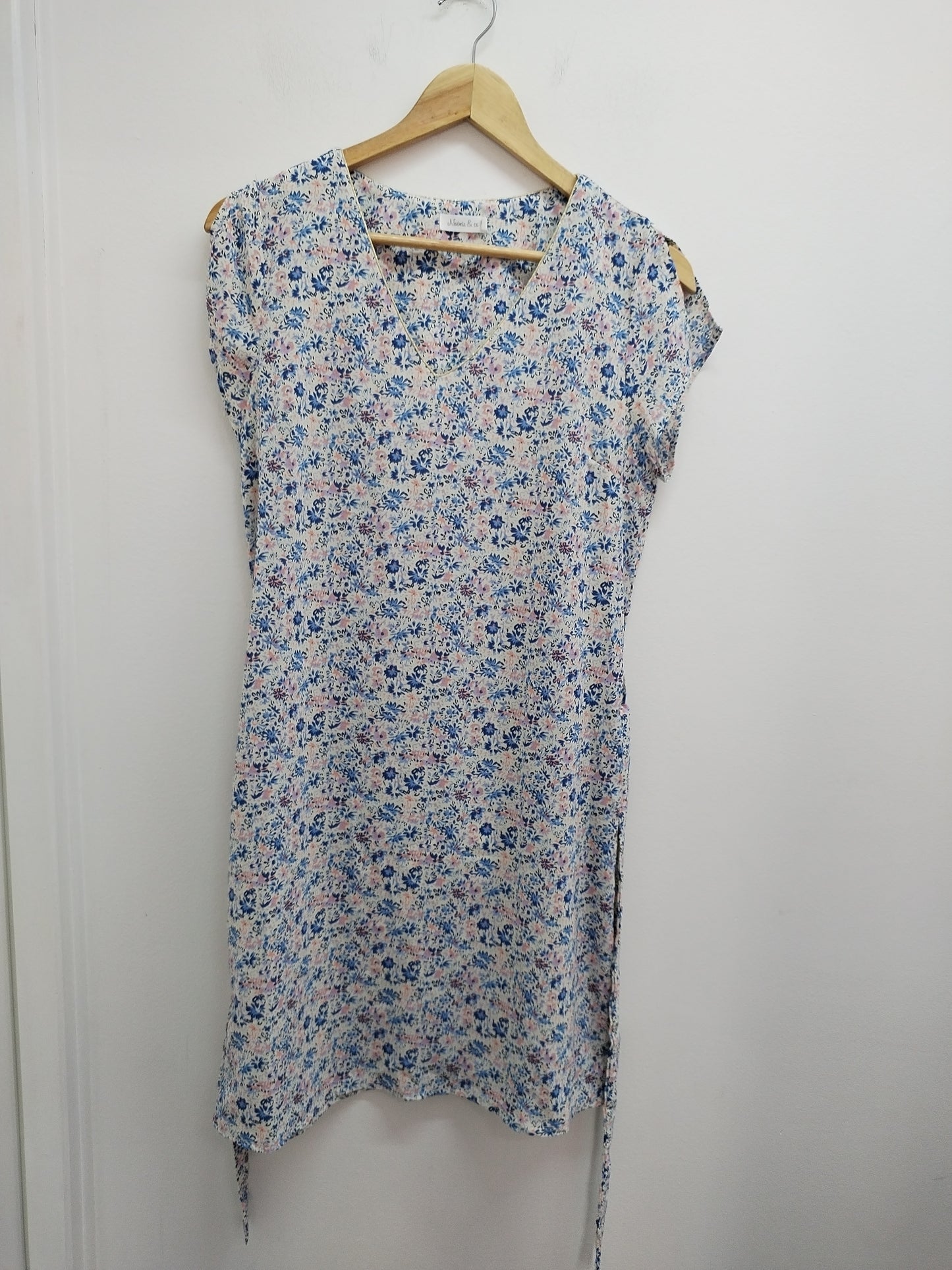 Robe manches courtes Noémie & Co fleurie Taille S