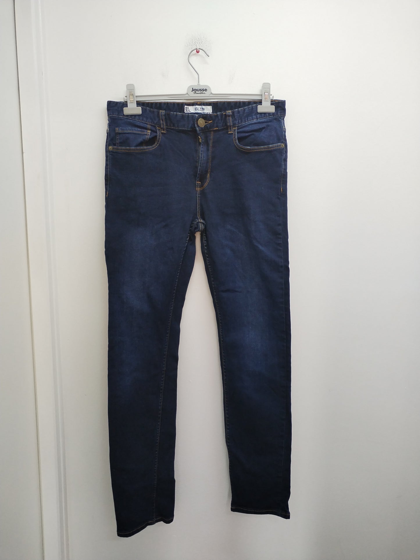 Jeans slim Kiabi bleu Taille 40