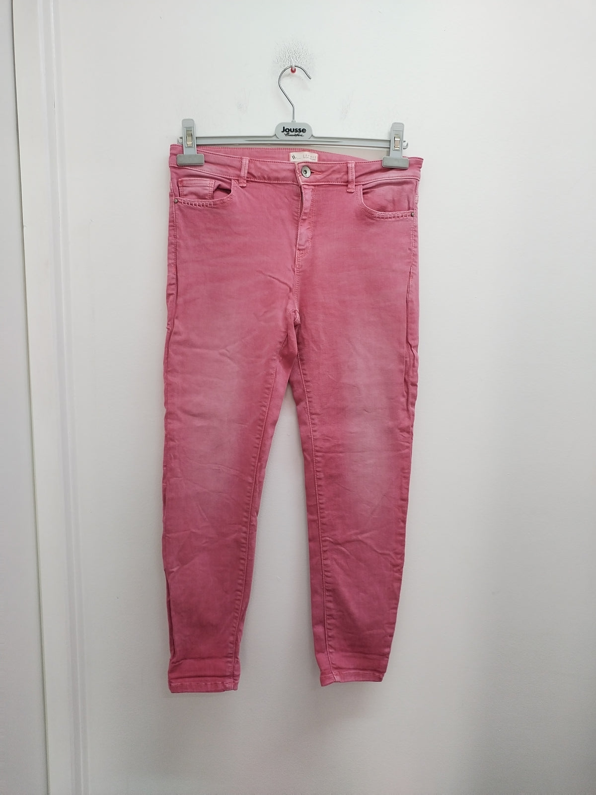 Jeans 7/8 Esprit rose foncé Taille 38