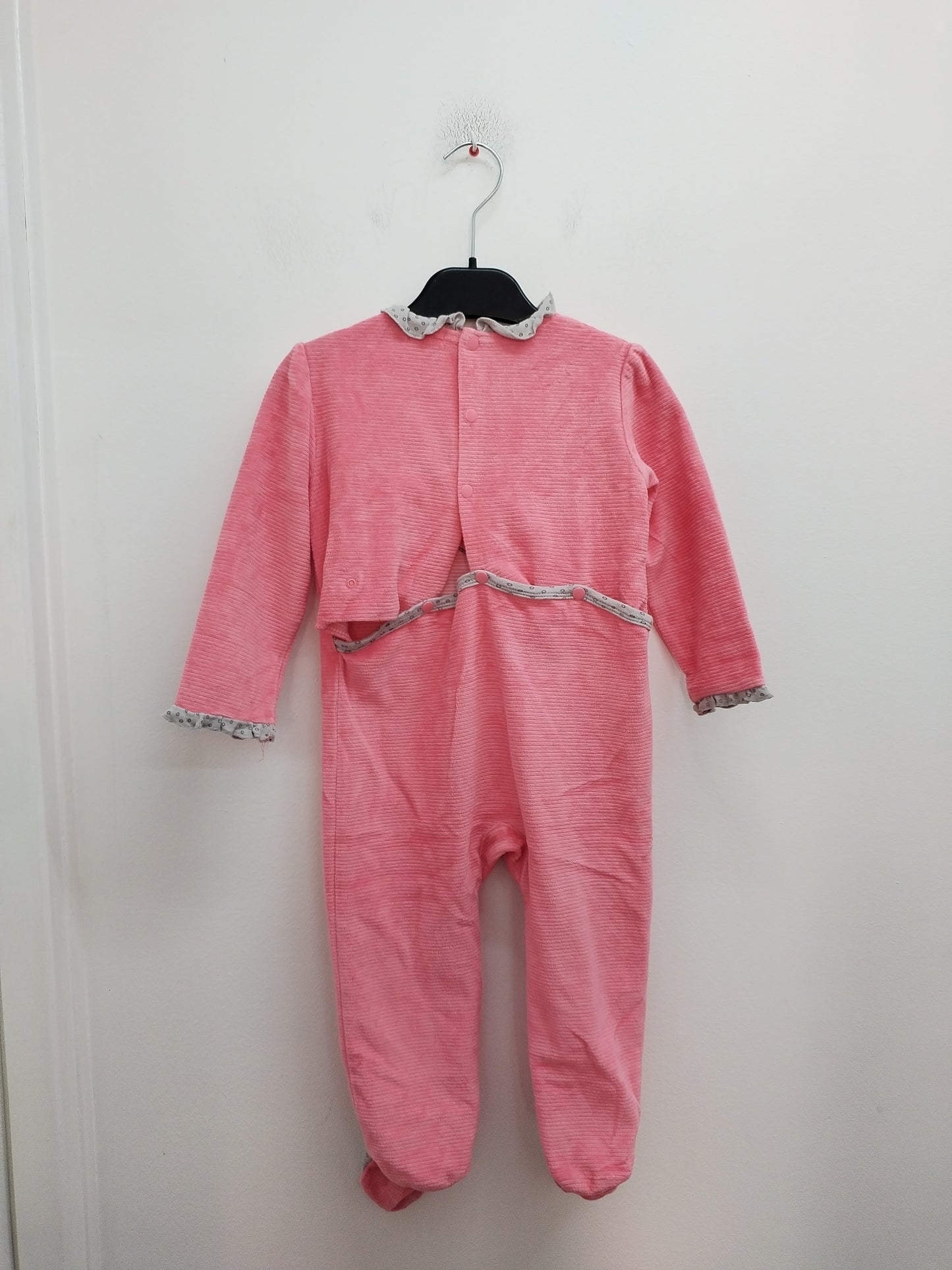 Pyjama Boo & Bo rose avec impression Taille 24 mois