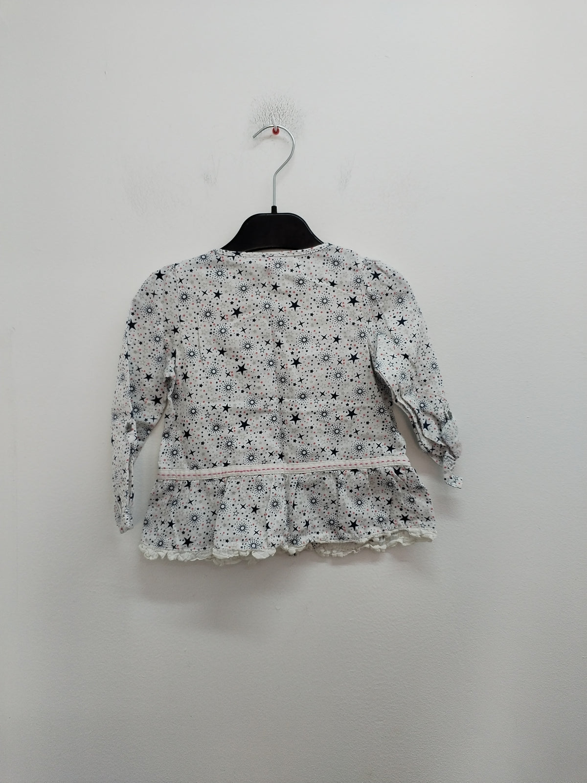 Tunique manches longues Orchestra blanche à motifs Taille 3 Ans