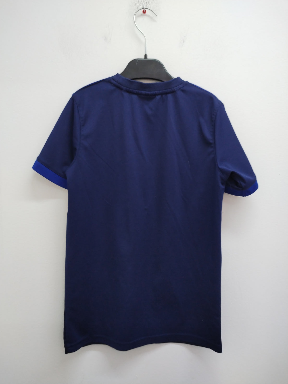 T-shirt équipe de France bleu avec impression Taille 12 Ans