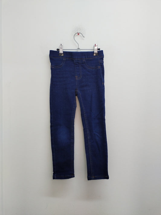 Jegging Lily et Dan bleu Taille 5 Ans