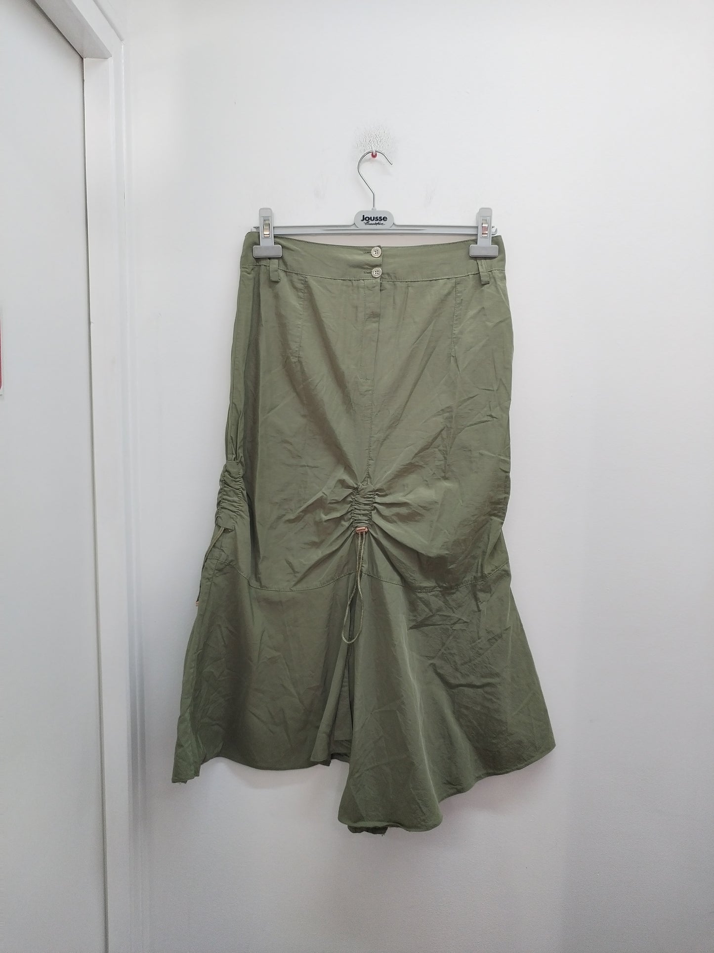 Jupe longue asymétrique Et Moi...Et Moi...? kaki Taille 38