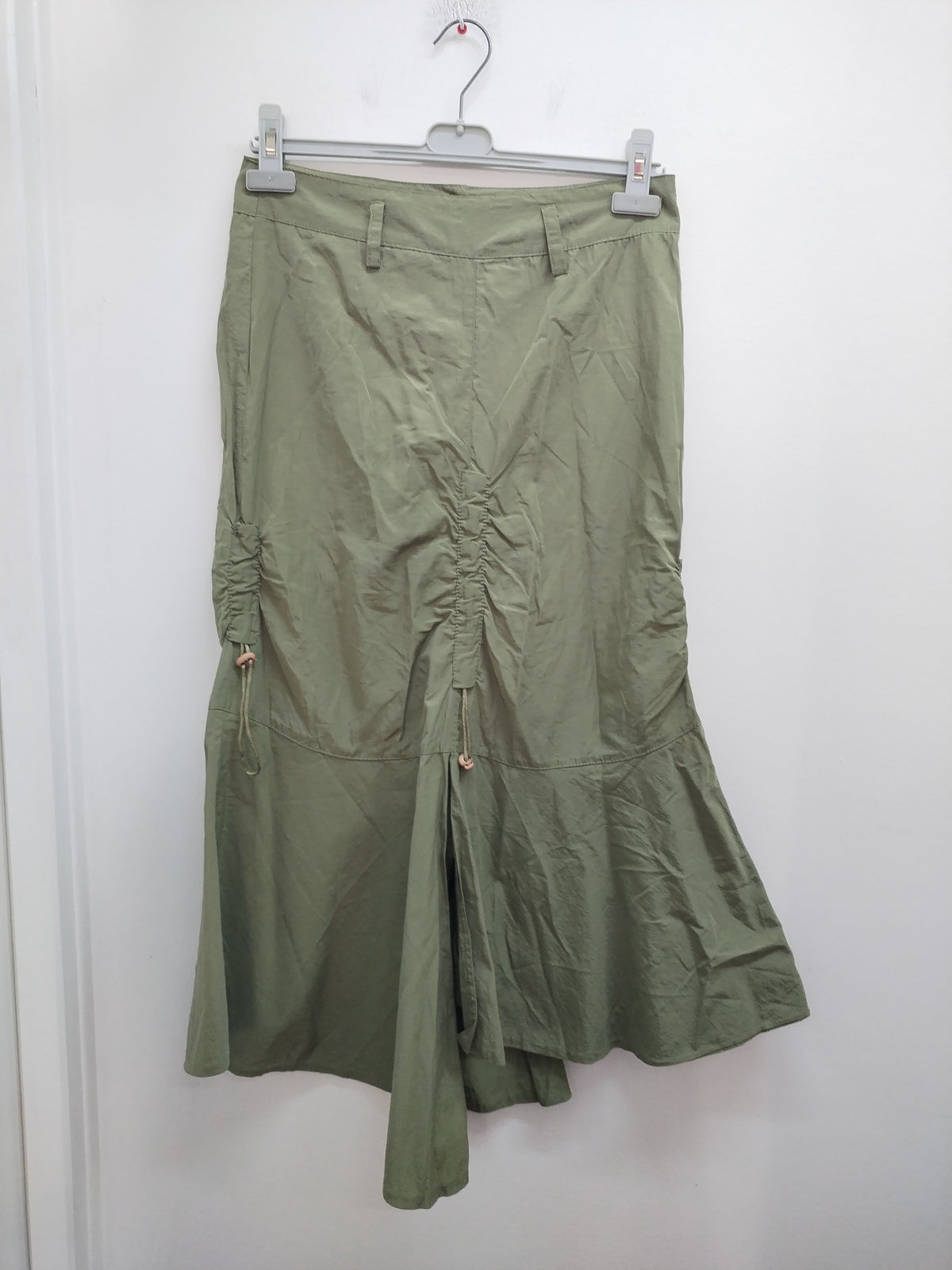 Jupe longue asymétrique Et Moi...Et Moi...? kaki Taille 38