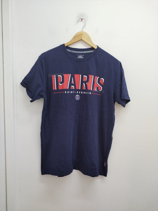 T-shirt Paris Saint Germain marine avec impression Taille L