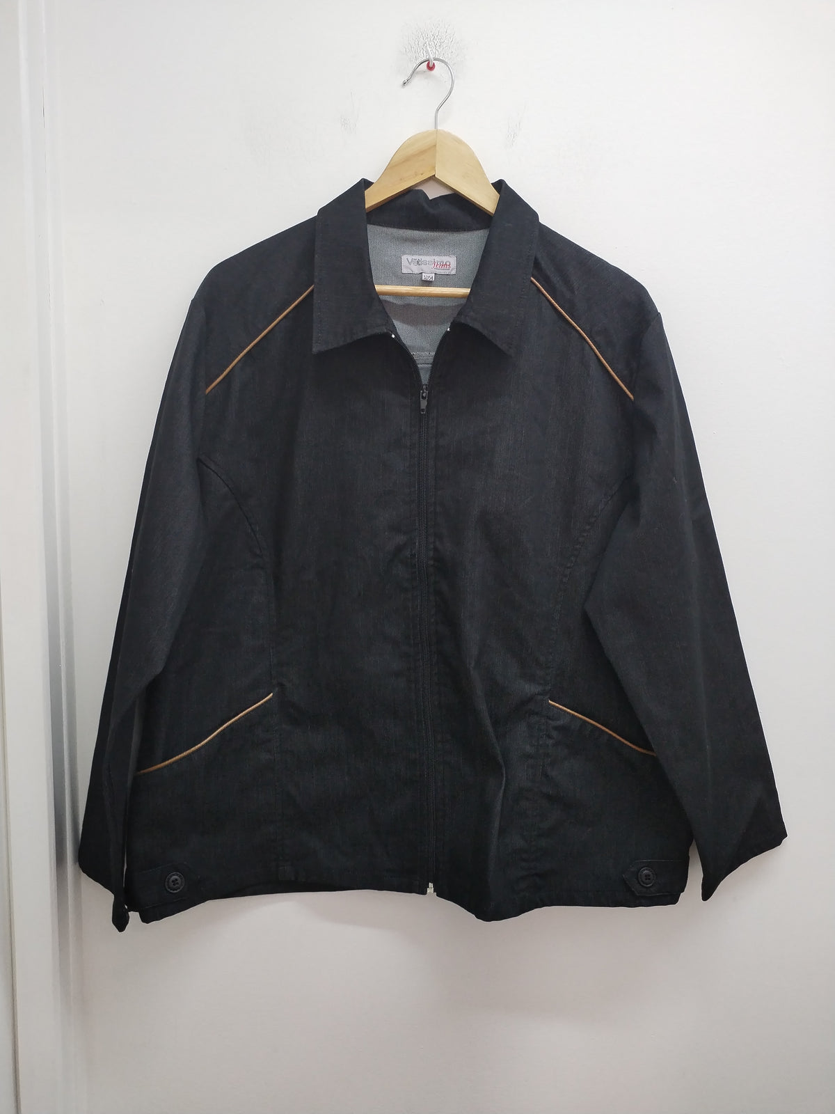 Veste mi saison Vétissimo jeans noire Taille 52/54