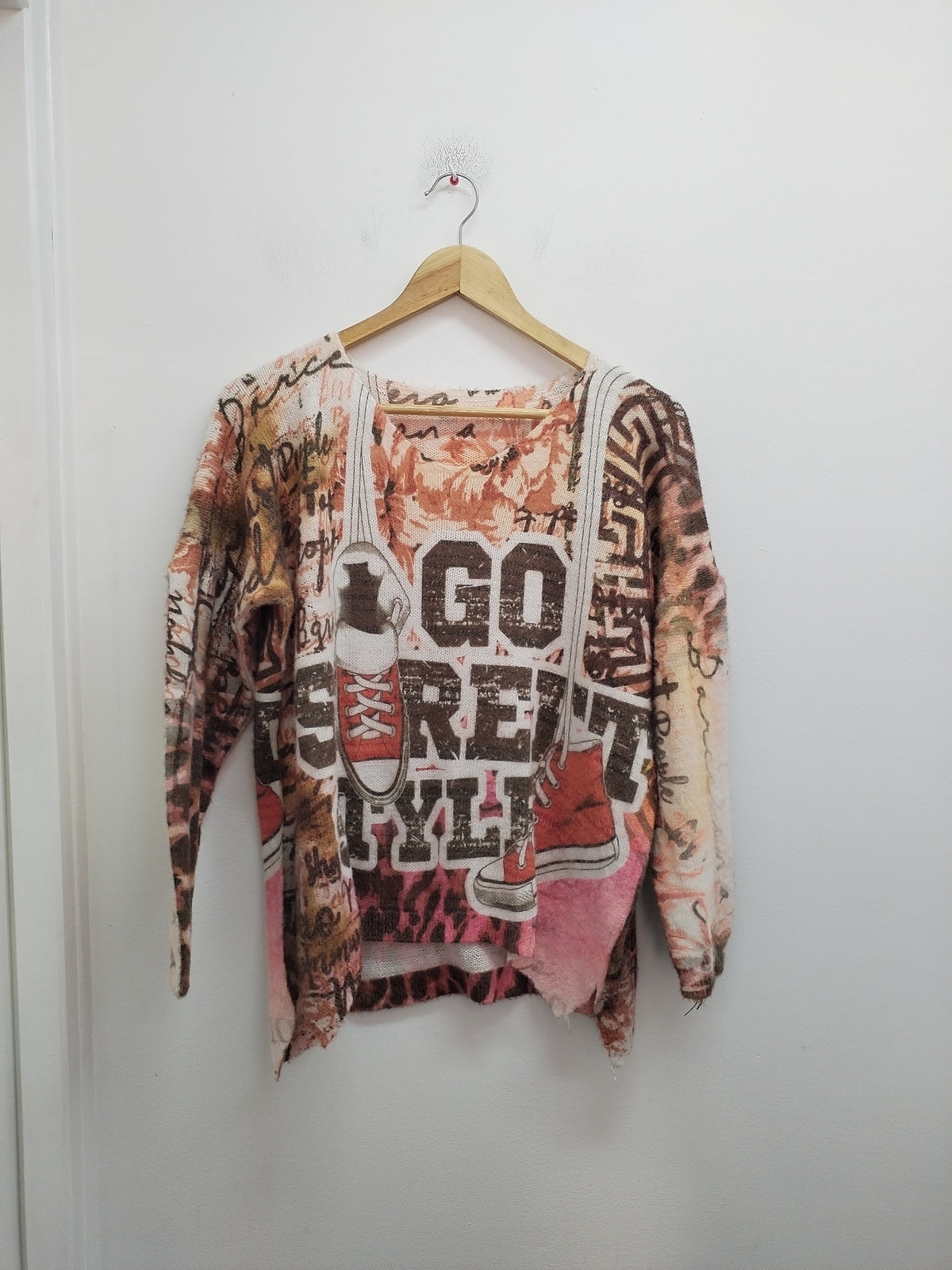 Pull imprimé Taille XL