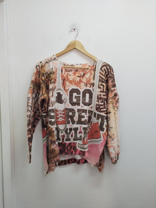 Pull imprimé Taille XL